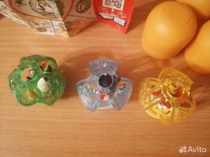 Фигурки из киндера новогодние серии