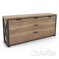 Комод. Лофт стиль металичесский капкас