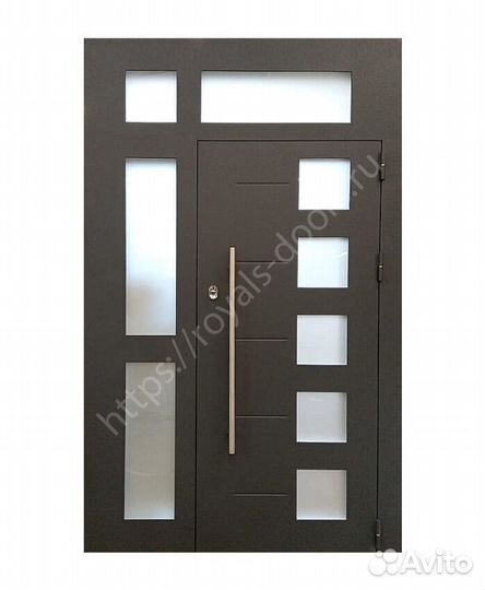 Парадная входная дверь с шумоизоляцией