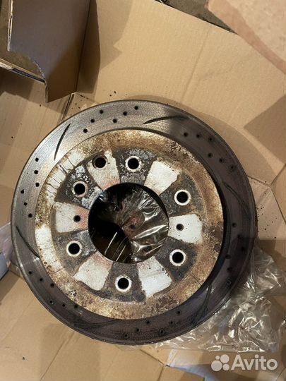 Тормозные диски mitsubishi pajero 4 3.2 diesel