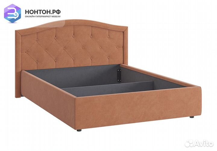 Кровать Верона 2 1.4 м персик