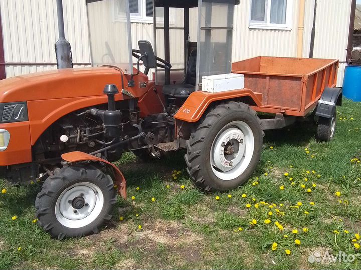 Мини-трактор УРАЛЕЦ 220, 2015