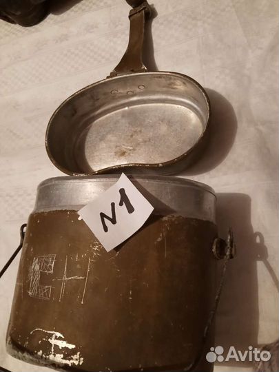 Фляжки, котелки