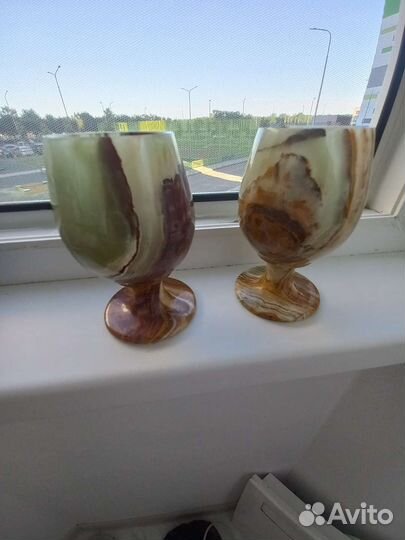 Бокалы с оникса
