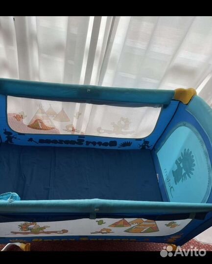 Детская кровать манеж