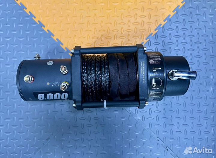 Лебедка Pro-Top 8000 трос кевлар