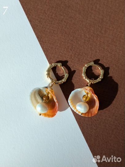 Серьги (ручная работа)