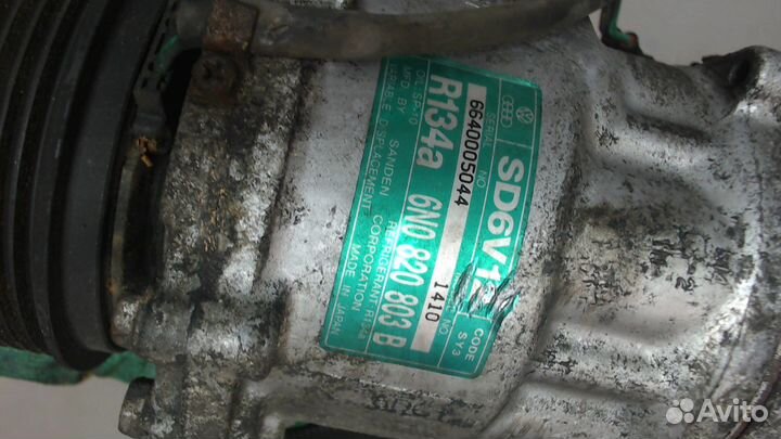 Компрессор кондиционера Volkswagen Polo, 2000