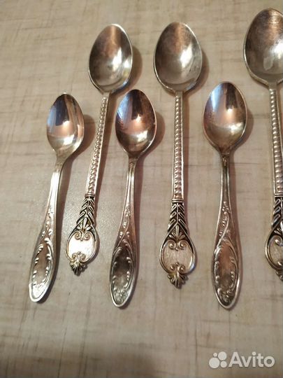 Мельхиоровые столовые приборы