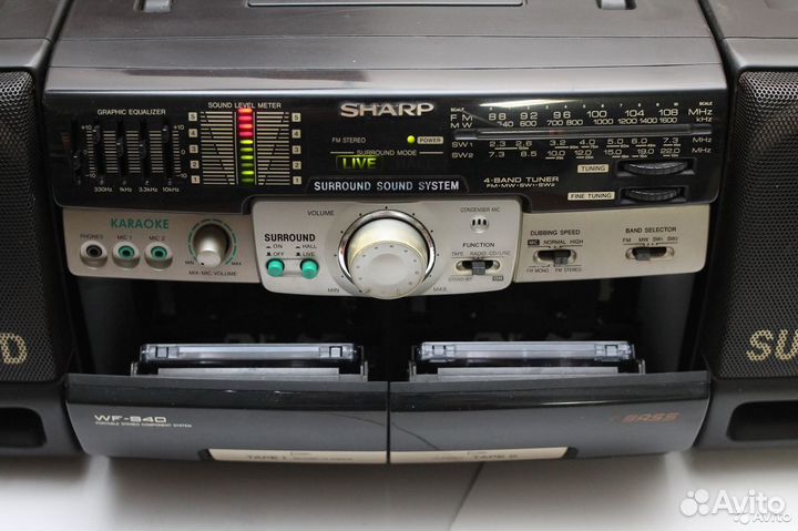 Магнитолы Sнarp WF-940W и Aiwa CA-W53