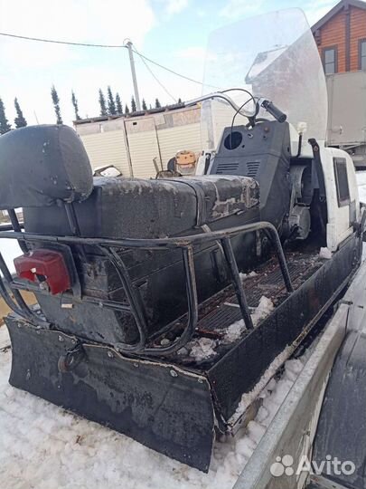 Снегоход буран короткий