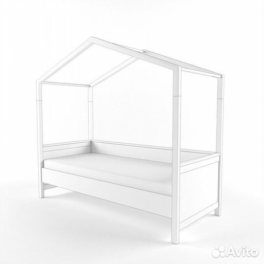 Детская кровать домик