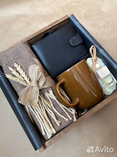 Мужские подарки с шарфом