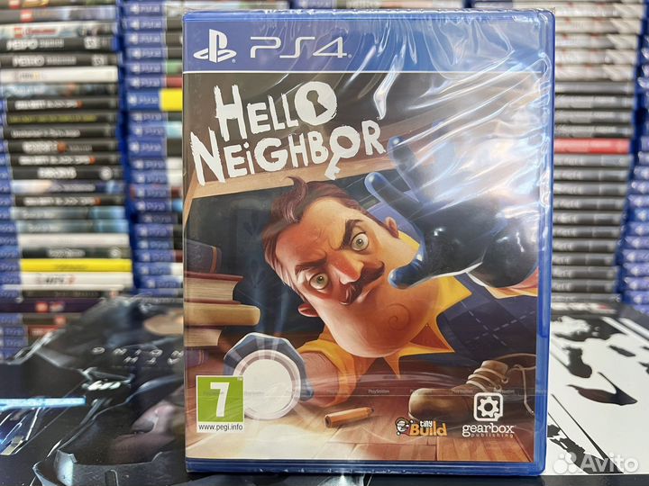Диск Hello Neighbor (Привет сосед) PS4 / Новый