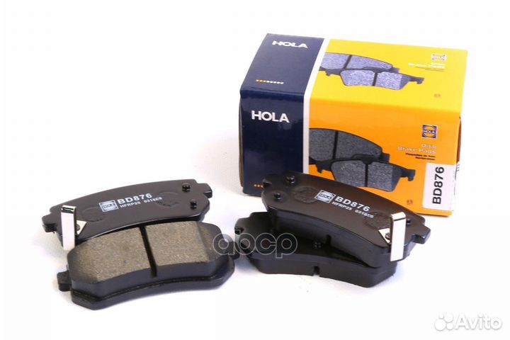 Колодки тормозные hyundai KIA accent I20 RIO 05