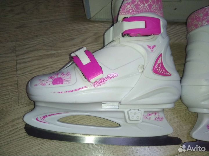 Коньки детские раздвижные р 29-32