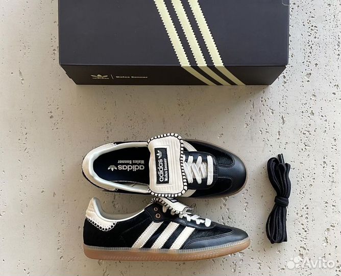 Adidas X wales bonner samba pony LEO brown