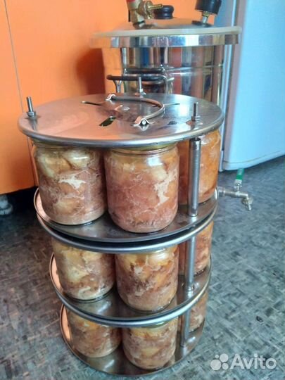 Тушёнка домашняя свинина, говядина