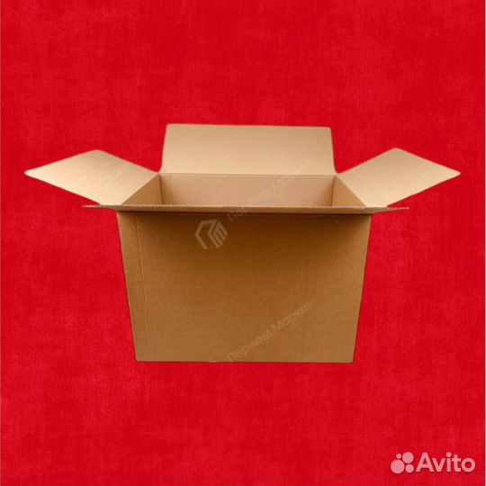 Картонная коробка 60 х 40 х 40 см (без ручек)
