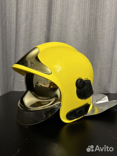 Шлем каска пожарного MSA Gallet F1 SF желтый