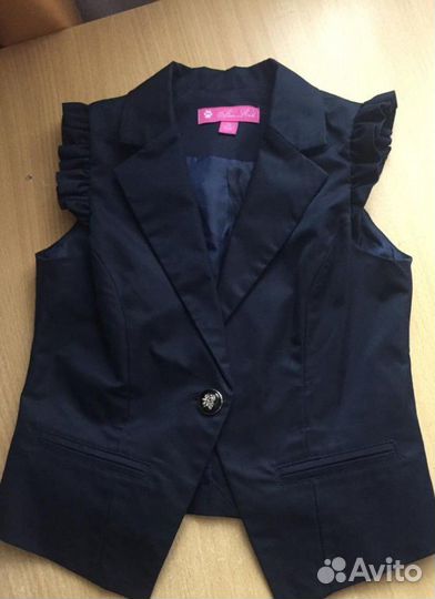 Жакет школьный для девочки р-р 122-128