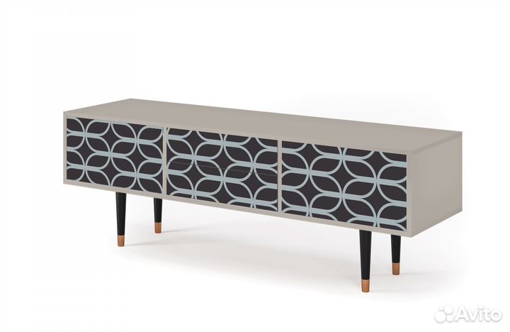 Тв-тумба T4 - Сатин - Braided Blue