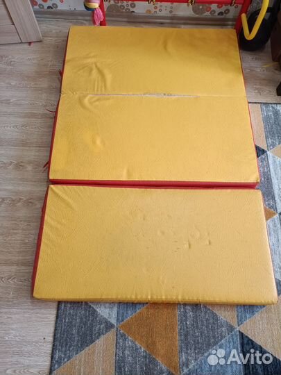 Шведская стенка со складным матом