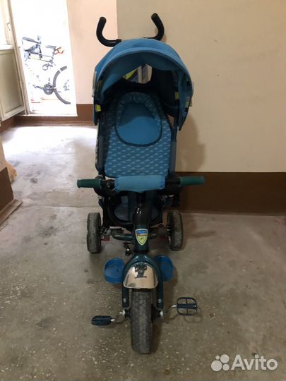 Велосипед детский с родительской ручкой