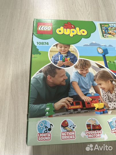 Lego duplo поезд 10874