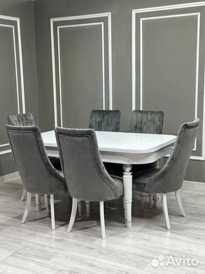 Стол со стульями /оплата при получении