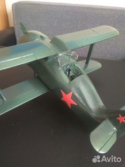 Модель самолета И - 153,биплан