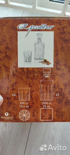 Набор для виски Borgonovo Excalibur 7 pcs