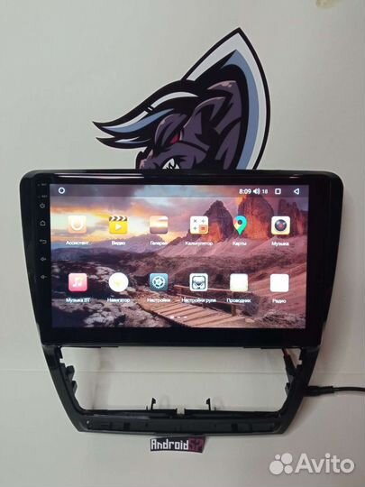 Магнитола на Skoda Octavia А5