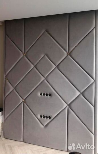 Мягкие стеновые панели, мягкие изголовья кроватей