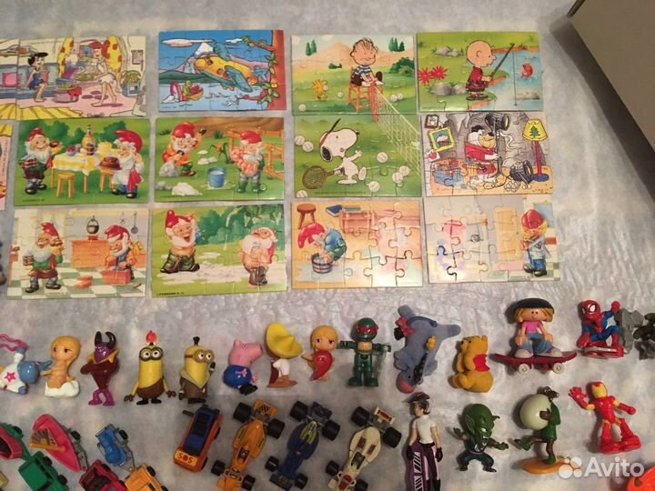 Игрушки Kinder surprise из 90х