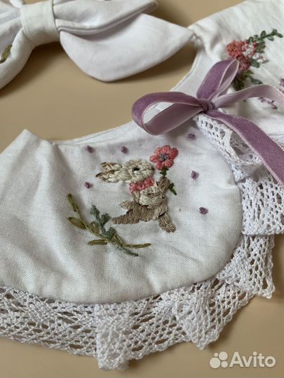 Набор воротник и бант