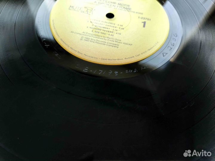 Depeche Mode – A Broken Frame – оригинал US 1982