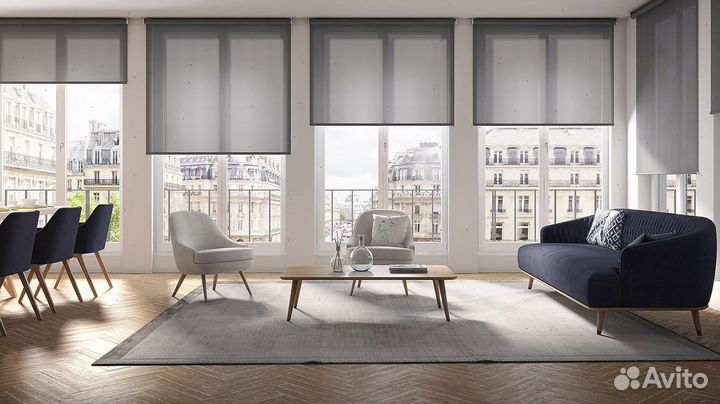 Рулонные шторы с неубиваемой фурнитурой