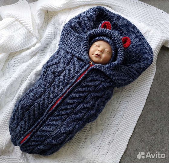 Кокон, конверт на выписку, в коляску