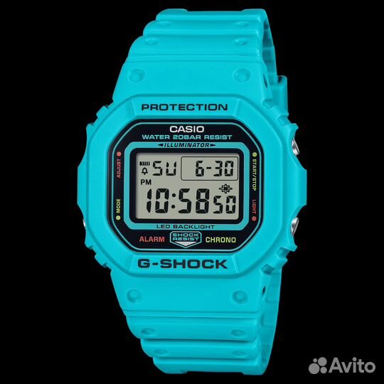 Оригинальные часы унисекс G-shock DW-5600EP-2E