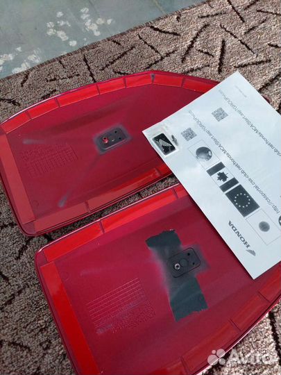 Оригинальные накладки боковых кофров Honda CTX700