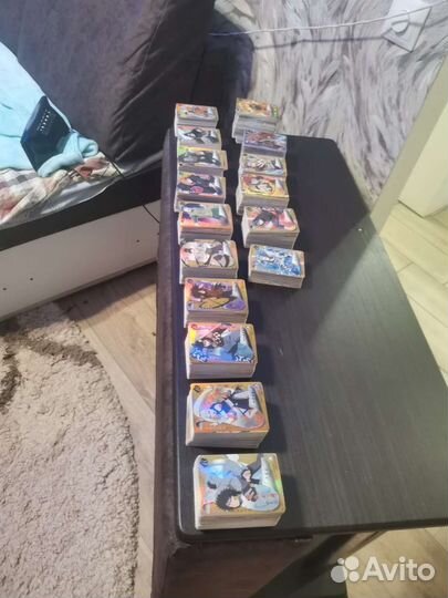 Коллекция карточек аниме Naruto