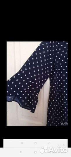 Платье из лёгкой ткани 56 размер