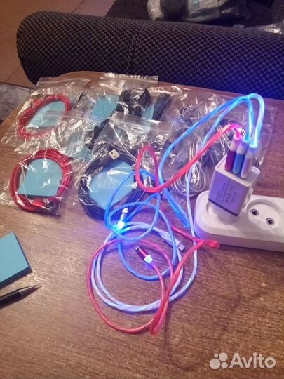 Зарядные устройства, USB кабель. iPhone, Type C, M