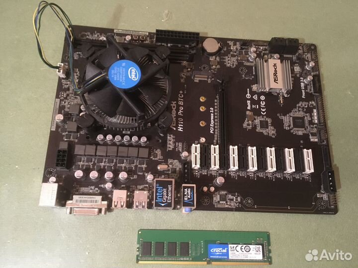 Материнские платы Asus strix B250H gaming и др