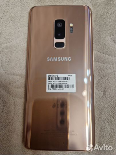 Samsung Galaxy S9 Plus, 4/64 ГБ