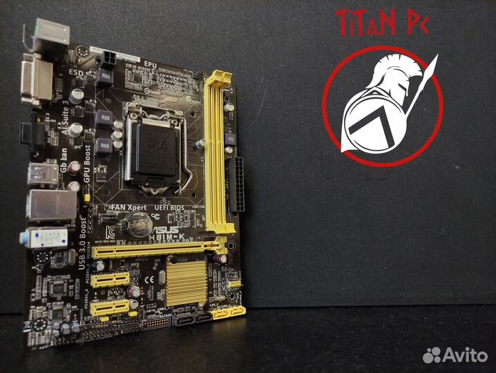 Intel Celeron G1840 + Asus H81M-K / Обмен