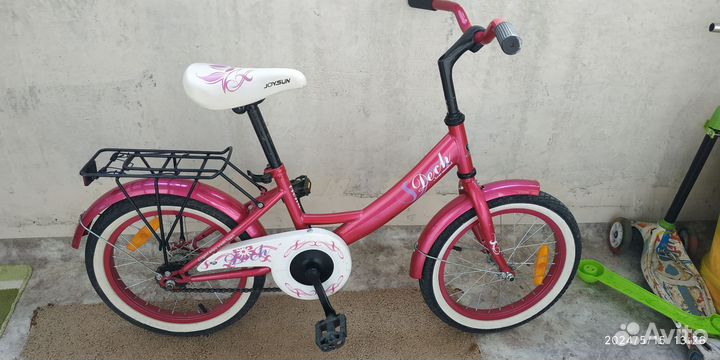 Велосипед детский 16 дюймов для девочки