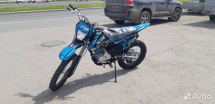 Мотоцикл Кросс Motoland XR250 lite синий