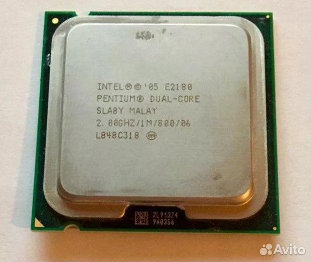 Процессор Intel pentium dual core E2180